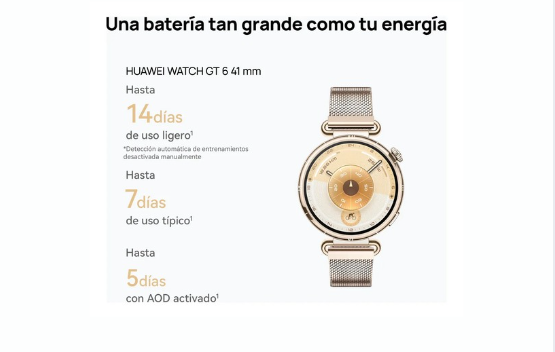 HUAWEI Watch GT 6 · 41 mm Dorado - DoiexTech