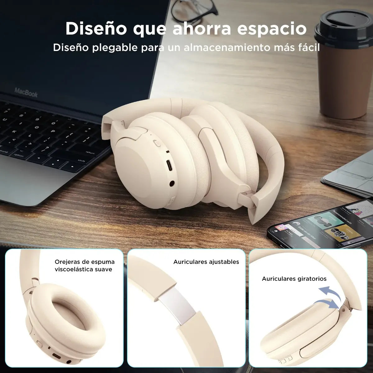 Audífonos HTC HP02 ANC - DoiexTech