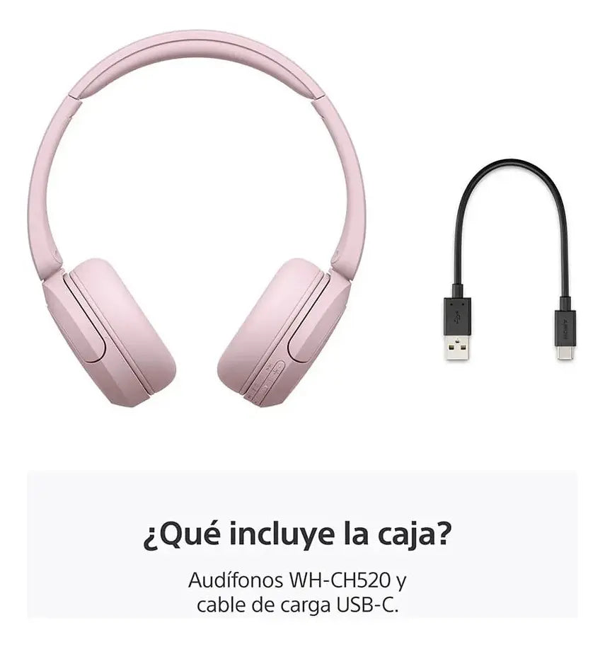 SONY WH-CH520 Rosa - DoiexTech