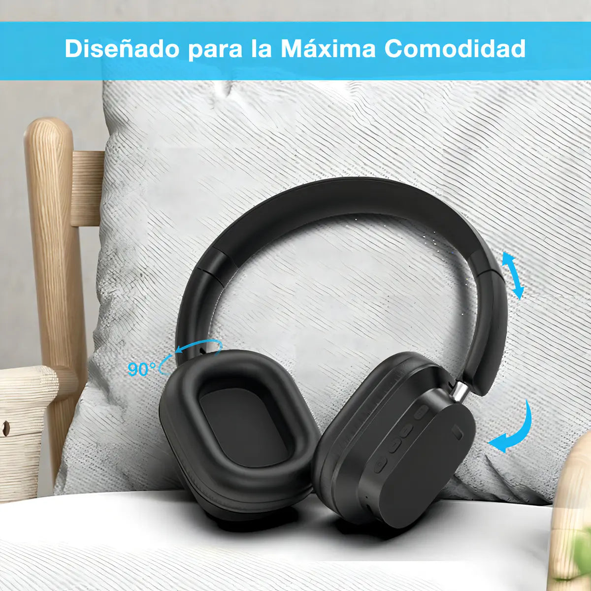 Audífonos Inalámbricos On-Ear 1Hora - DoiexTech