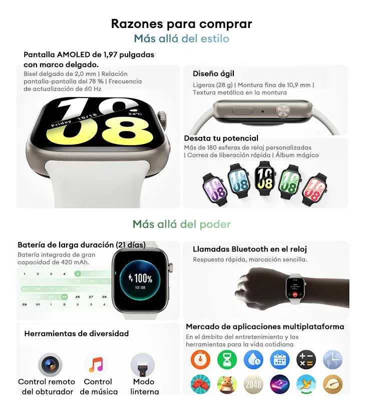 HONOR Watch X5i Blanco - DoiexTech