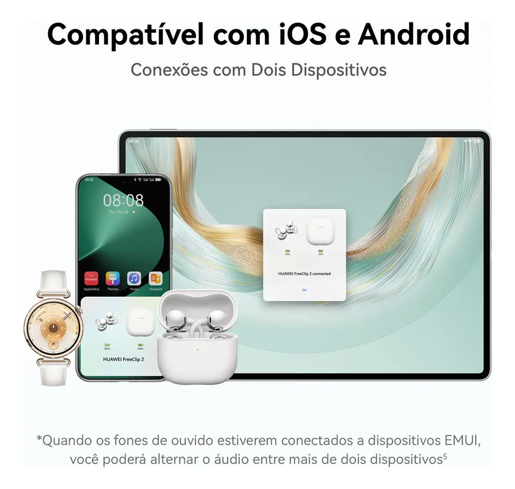 HUAWEI True Wireless FreeClip 2 Blanco - DoiexTech