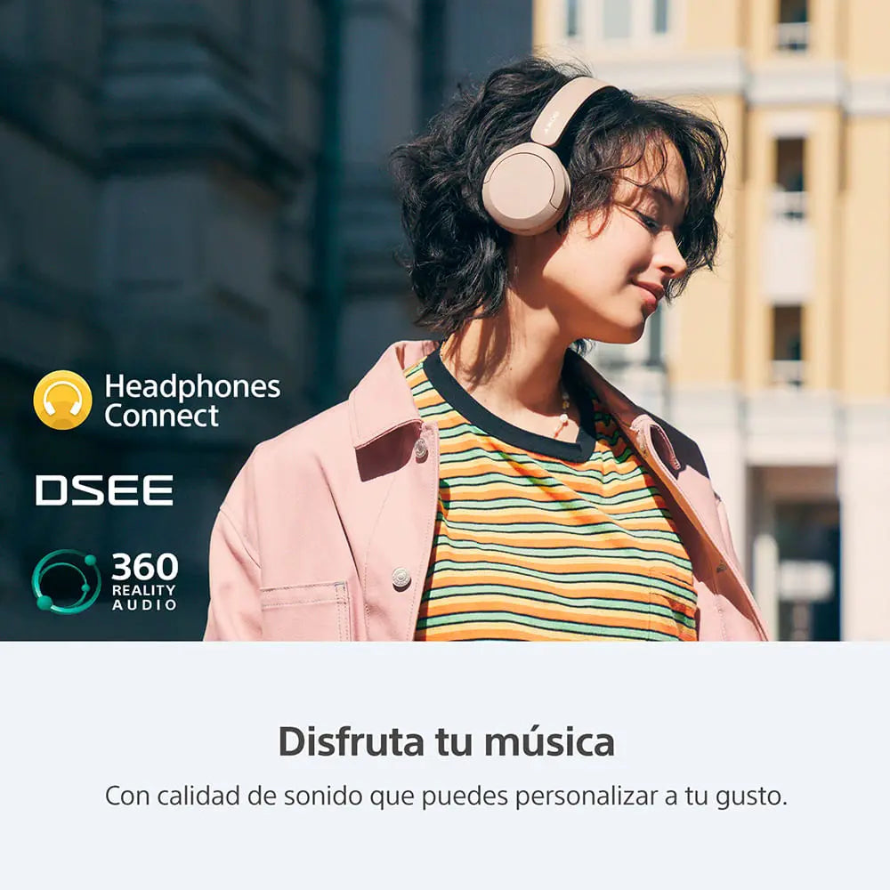 SONY WH-CH520 Beige - DoiexTech