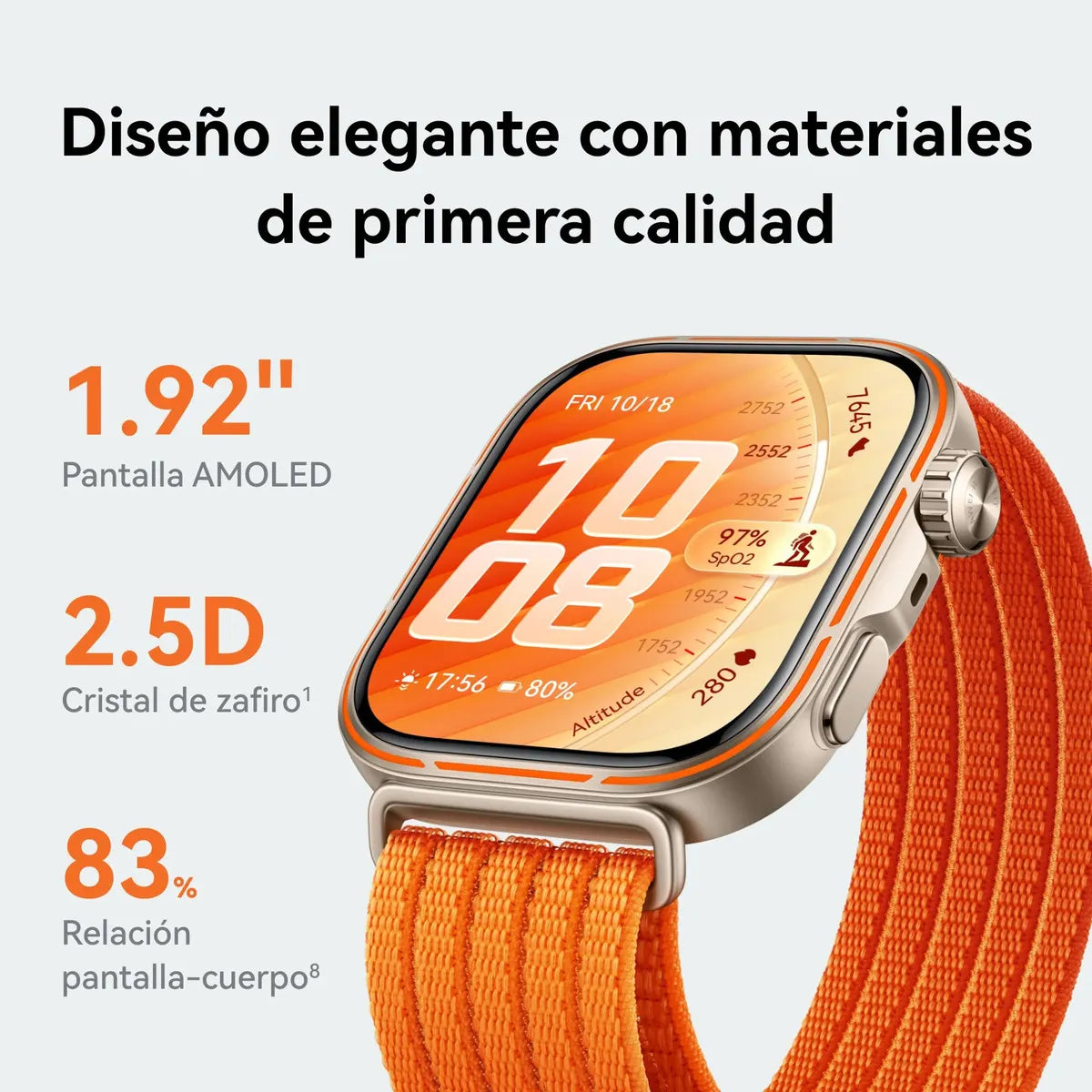 HUAWEI WATCH FIT 5 Pro Titanio Negro - DoiexTech