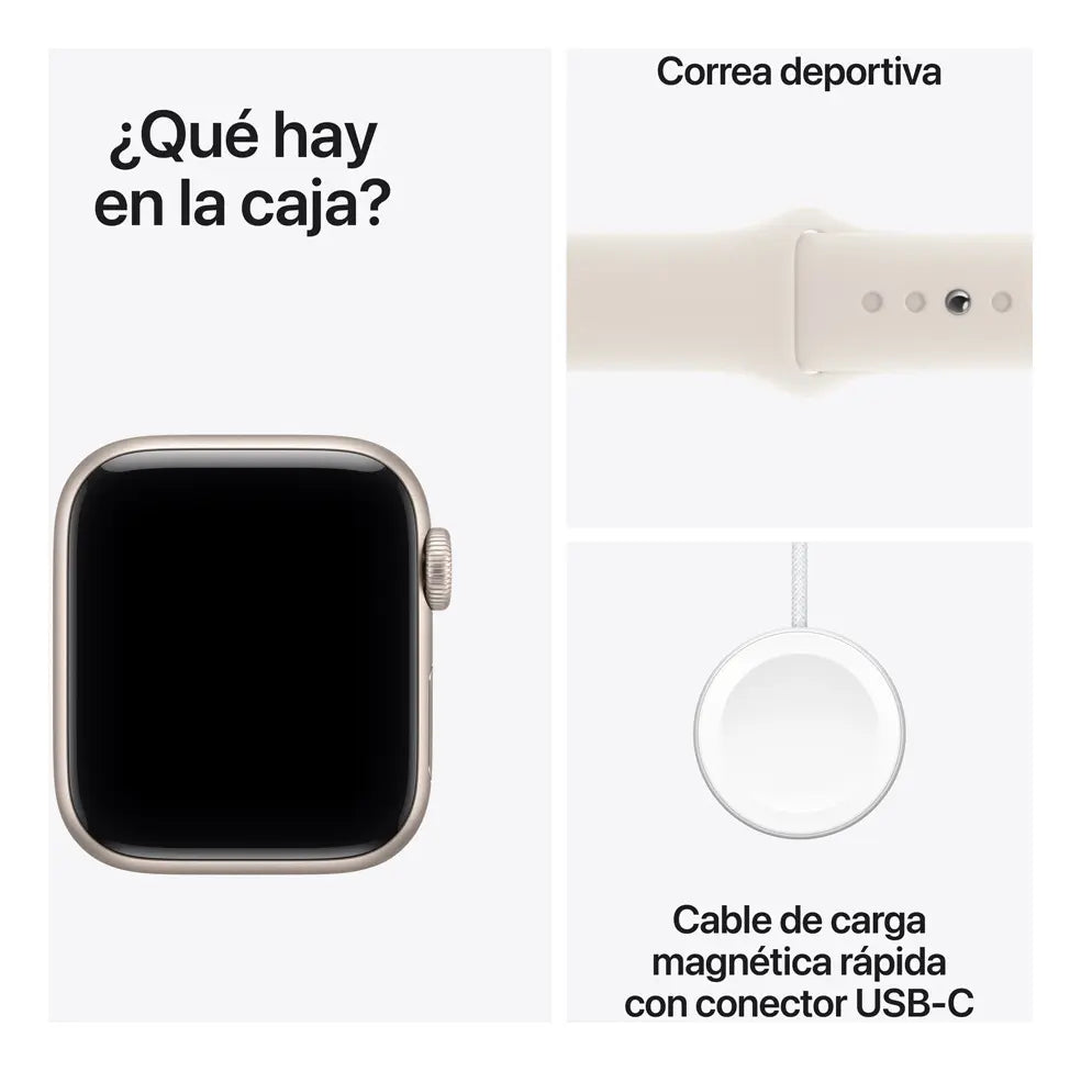 Apple Watch SE (3.ª Generación) GPS 40 mm Blanco - DoiexTech