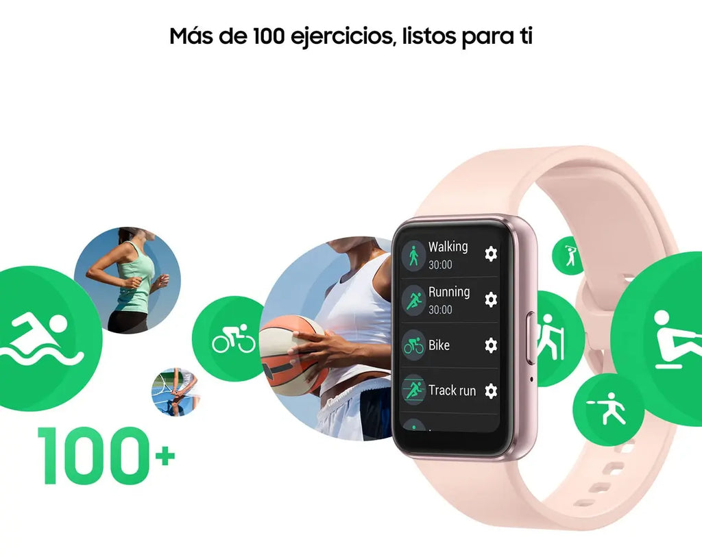 Galaxy Fit3 Rosa - DoiexTech