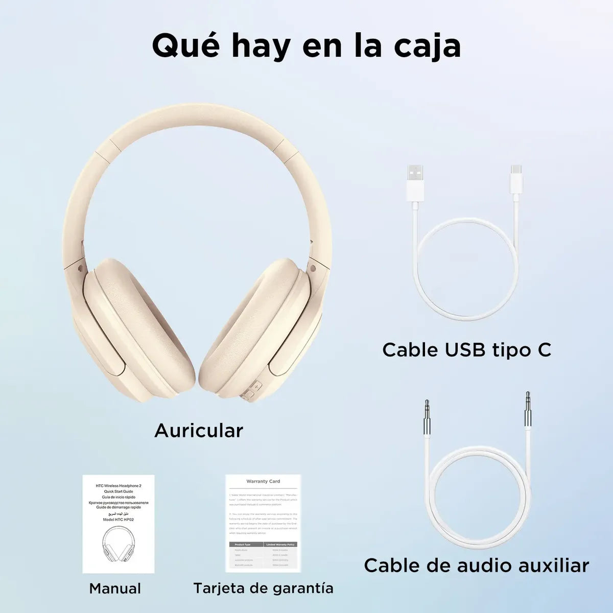 Audífonos HTC HP02 ANC - DoiexTech