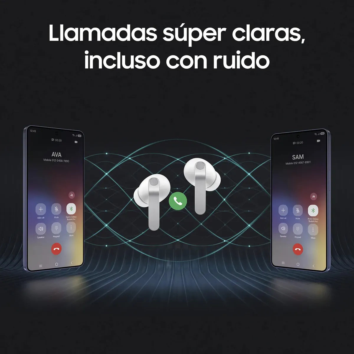 Samsung Galaxy Buds4 Pro Black - DoiexTech