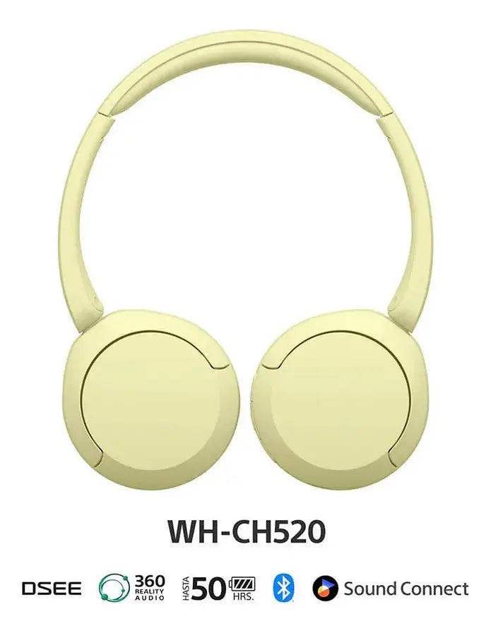 SONY WH-CH520 Amarillo - DoiexTech