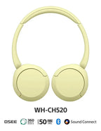 SONY WH-CH520 Amarillo - DoiexTech