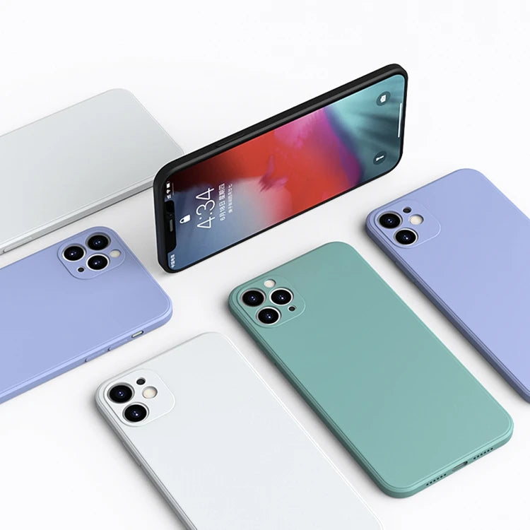 Funda de Silicona Líquida Premium para iPhone - DoiexTech