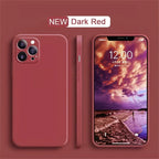 Funda de Silicona Líquida Premium para iPhone - DoiexTech