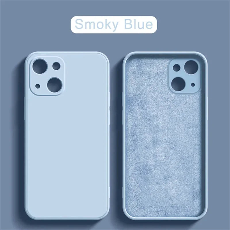 Funda de Silicona Líquida Premium para iPhone - DoiexTech