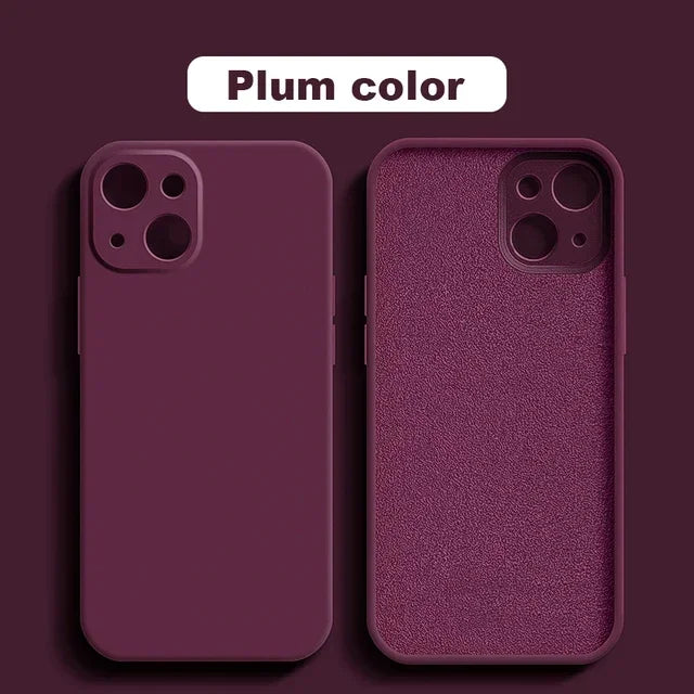 Funda de Silicona Líquida Premium para iPhone - DoiexTech